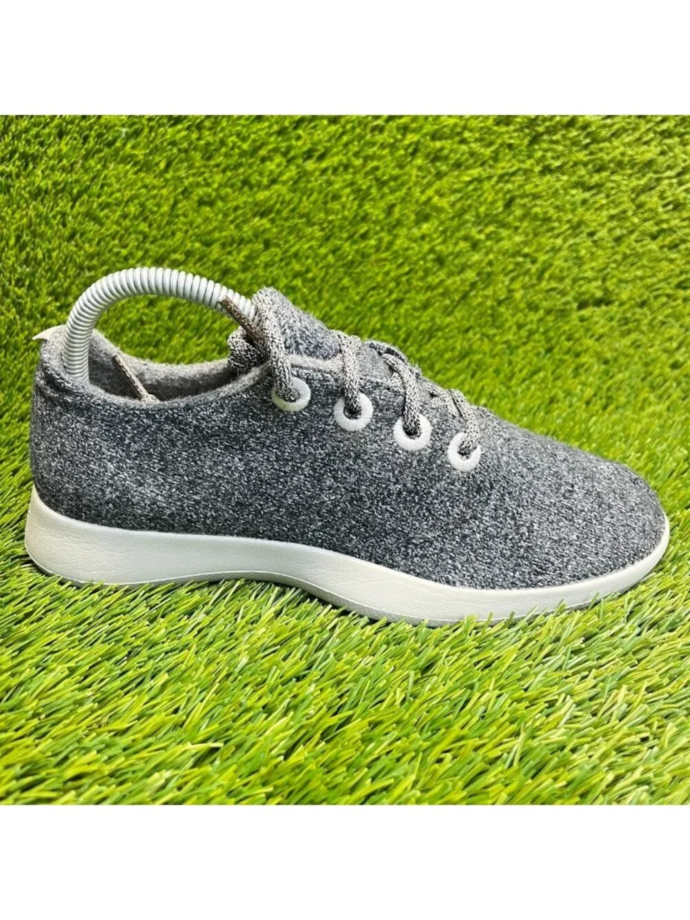 Allbirds Wool Runners Natural Gray Womens Size 8 Athletic Running Shoes Sneakers - Picture 1 of 10